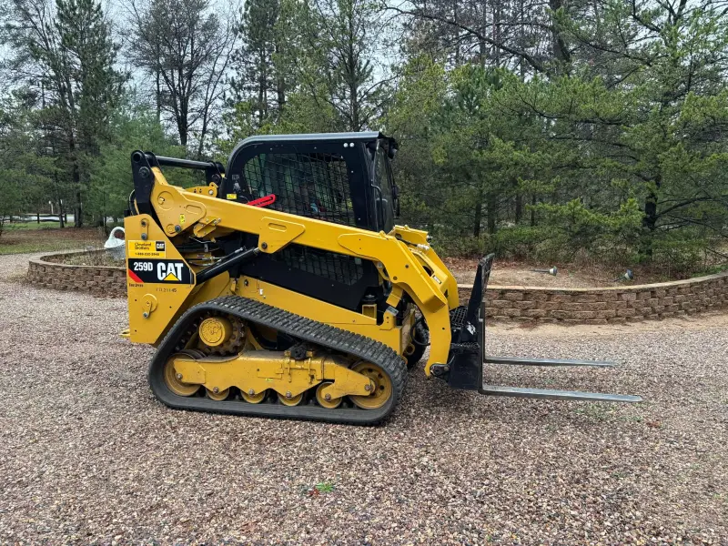 2018 Caterpillar 259D Compact Track Loader photo 10