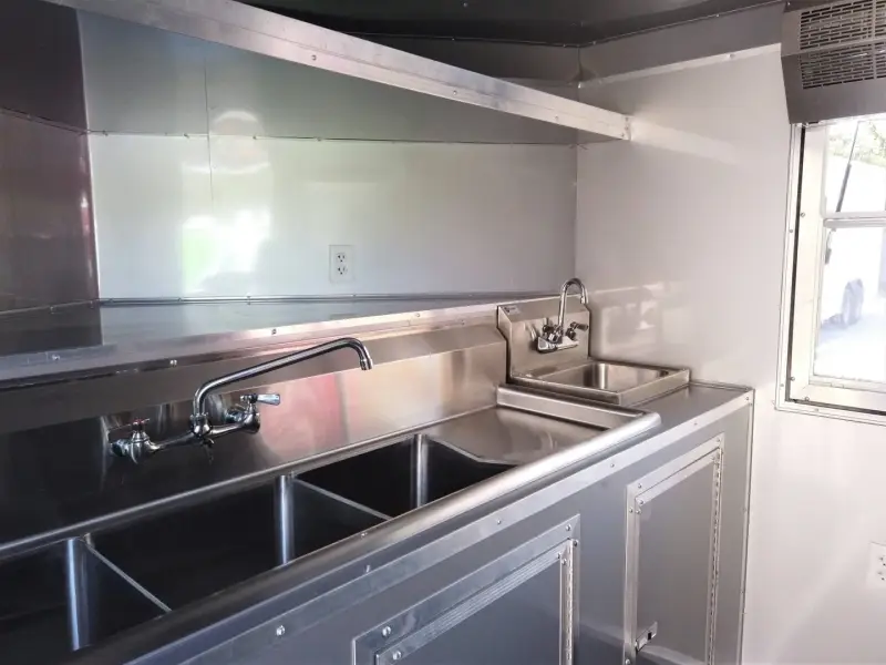 2025 Orange Concession Food Trailer With Appliances photo 5