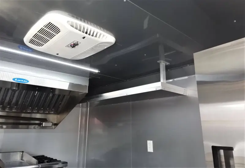 2025 Orange Concession Food Trailer With Appliances photo 10